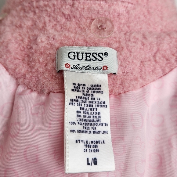 Vintage Pink Double Breasted Peacoat - Picture 12 of 13